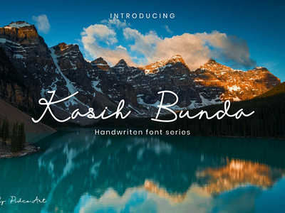 Kasih bunda new font font hand lettering handwriten kasih bunda new font signature