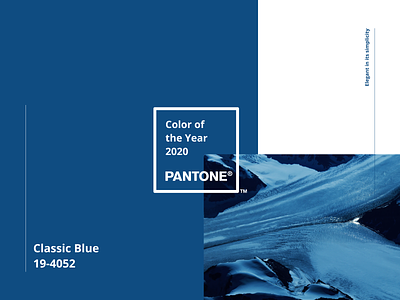pantone 2020 2020 classic blue color design pantone