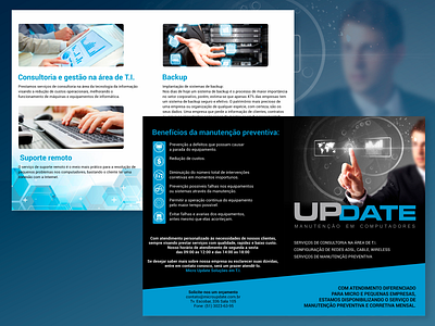 upDatePrint branding design flyer graphic design logo print