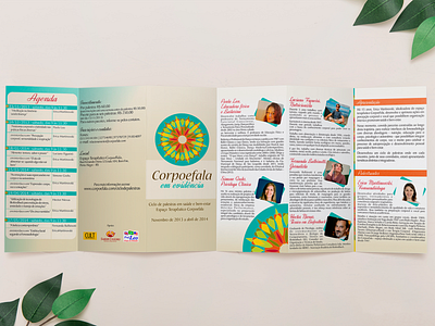 Flyer Corpo e Fala branding design flyer print