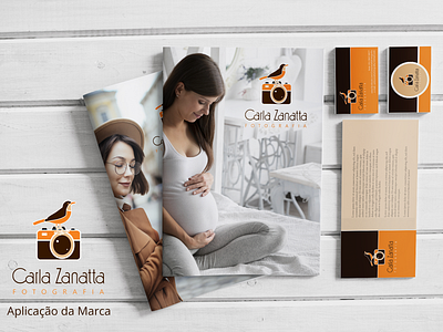 papelaria Carla Zanatta branding design logo print