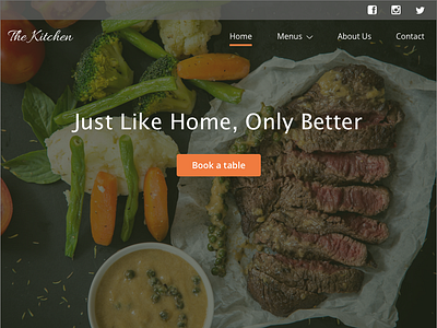 Day 3 - Restaurant landing page