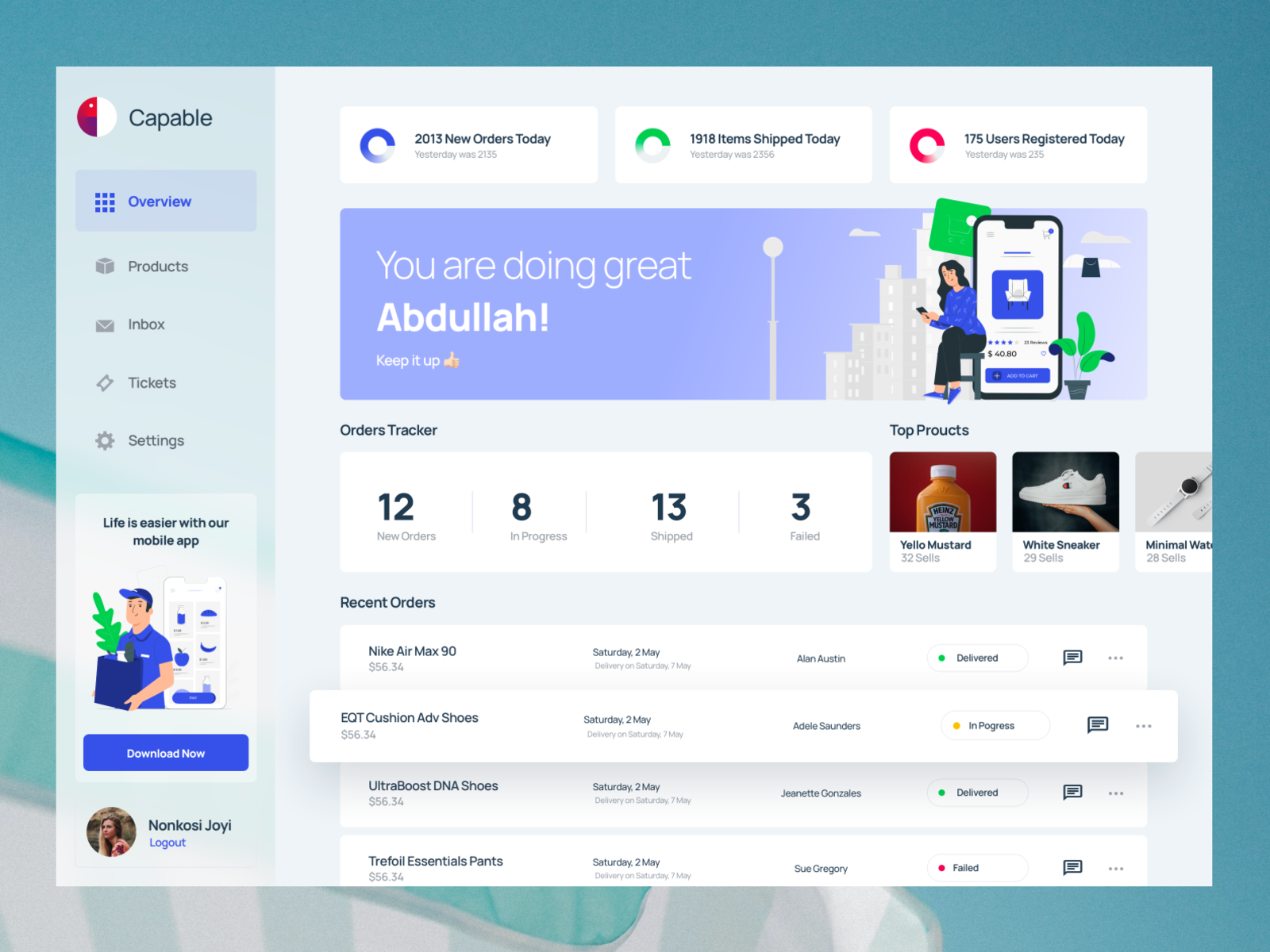 Multi Vendor eCommerce Web Application UI Design by Abdullah Noman for