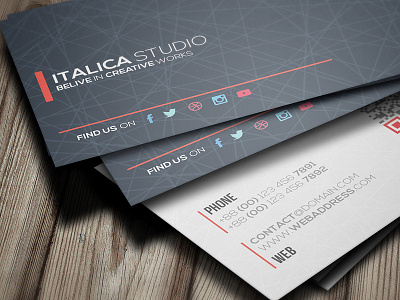 Business Card business card creative pattern print shot