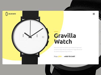 Daily Shot 4 clean ecommerce interface landing minimal page shop store ui ux watch