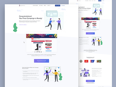 iSupportCause Lading page Redesign by Abdullah Noman on Dribbble