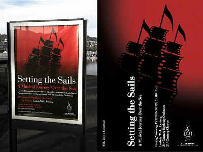 Setting The Sails kkl lucerne poster