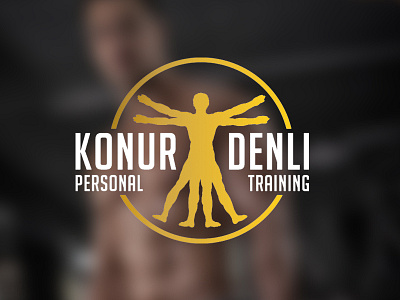 Personal Training bodybuilder ci davinci geometry human logo personal photography training