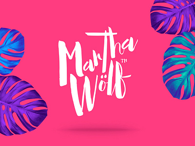 MARTHA WÖLF — Diseño de Identidad Visual | Naming. branding design identity logo vector