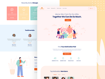 Dating Website Redesign