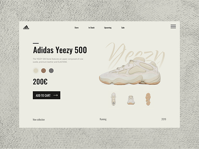 Adidas Website Concept