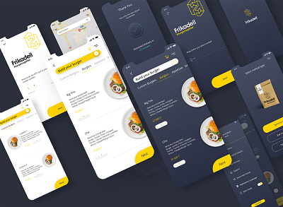 Food app design food app ui ux