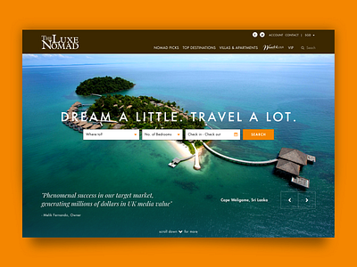 #Exploration - Hotel Website Luxury design hotel travel website design