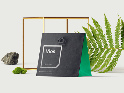 Vios skincare packaging