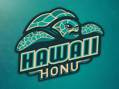 Hawaii Honu - Primary Logo Concept