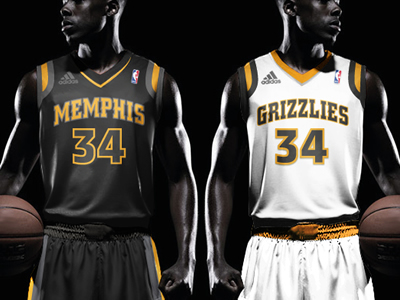 Memphis Grizzlies Jersey Concepts. (Via Djossuppah Art) on twitter