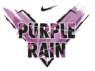 Purple Rain concept nike purple rain shirt