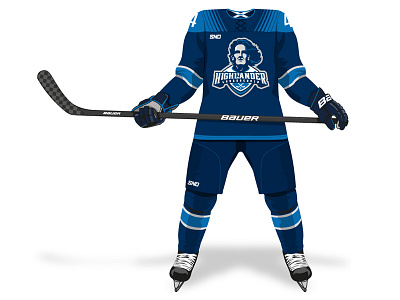 Highlander Lüdenscheid - 2016 Jersey Concept - Player template concept highlander hockey jersey lüdenscheid skaterhockey template