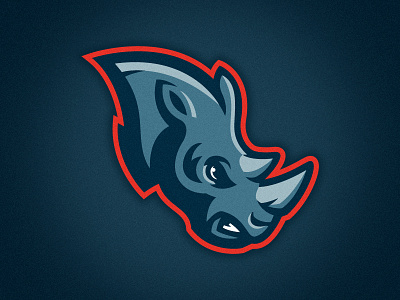 Rhinos Sportslogo Concept