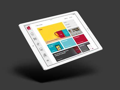 Web app design & development app case study design development ipad portfolio redesign ui web