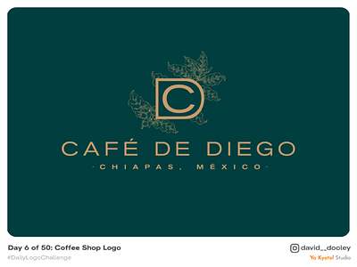 Daily Logo Challenge | Day 6 - Coffee Shop Logo branding daily logo challenge design identity identity design logo logo design