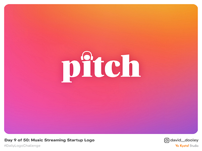 Daily Logo Challenge | Day 9 - Music Streaming Startup Logo