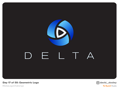 Daily Logo Challenge | Day 17 - Geometric Logo branding daily logo challenge design identity identity design logo logo design