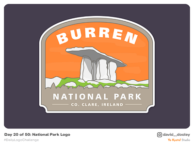 Daily Logo Challenge | Day 20 - National Park Logo branding daily logo challenge design identity identity design logo logo design