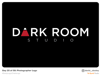 Daily Logo Challenge | Day 25 - Photographer Logo branding daily logo challenge design identity identity design logo logo design