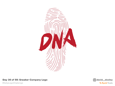 Daily Logo Challenge | Day 30 - Sneaker Company Logo branding daily logo challenge design identity identity design logo logo design