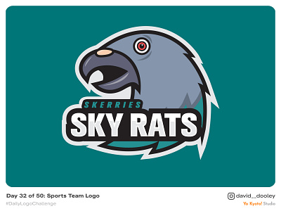 Daily Logo Challenge | Day 32 - Sports Team Logo