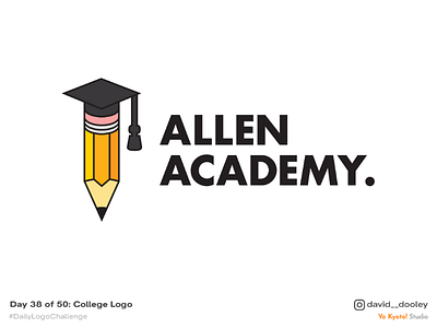 Daily Logo Challenge | Day 38 - College Logo