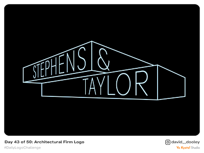 Daily Logo Challenge | Day 43 - Architecture Firm Logo