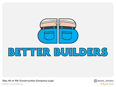 Daily Logo Challenge | Day 45 - Construction Company Logo