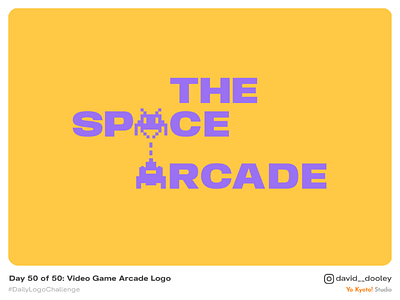 Daily Logo Challenge | Day 50 - Video Game Arcade