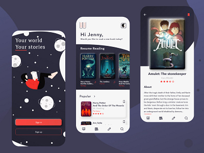 Books app Concept 📚