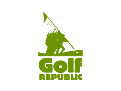 Golf Republic golf logo republic