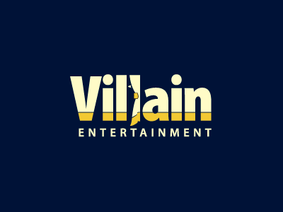 Villain curtain entertainment logo peek villain