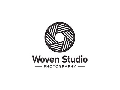 Woven logo logotype photography woven