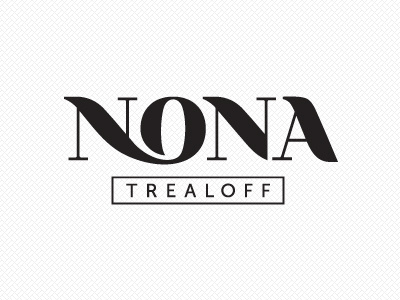 Nona Fin logo logotype name nona spirituality typography wellness