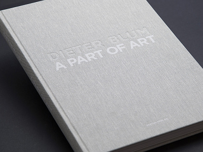 Book Design "A PART OF ART" art book