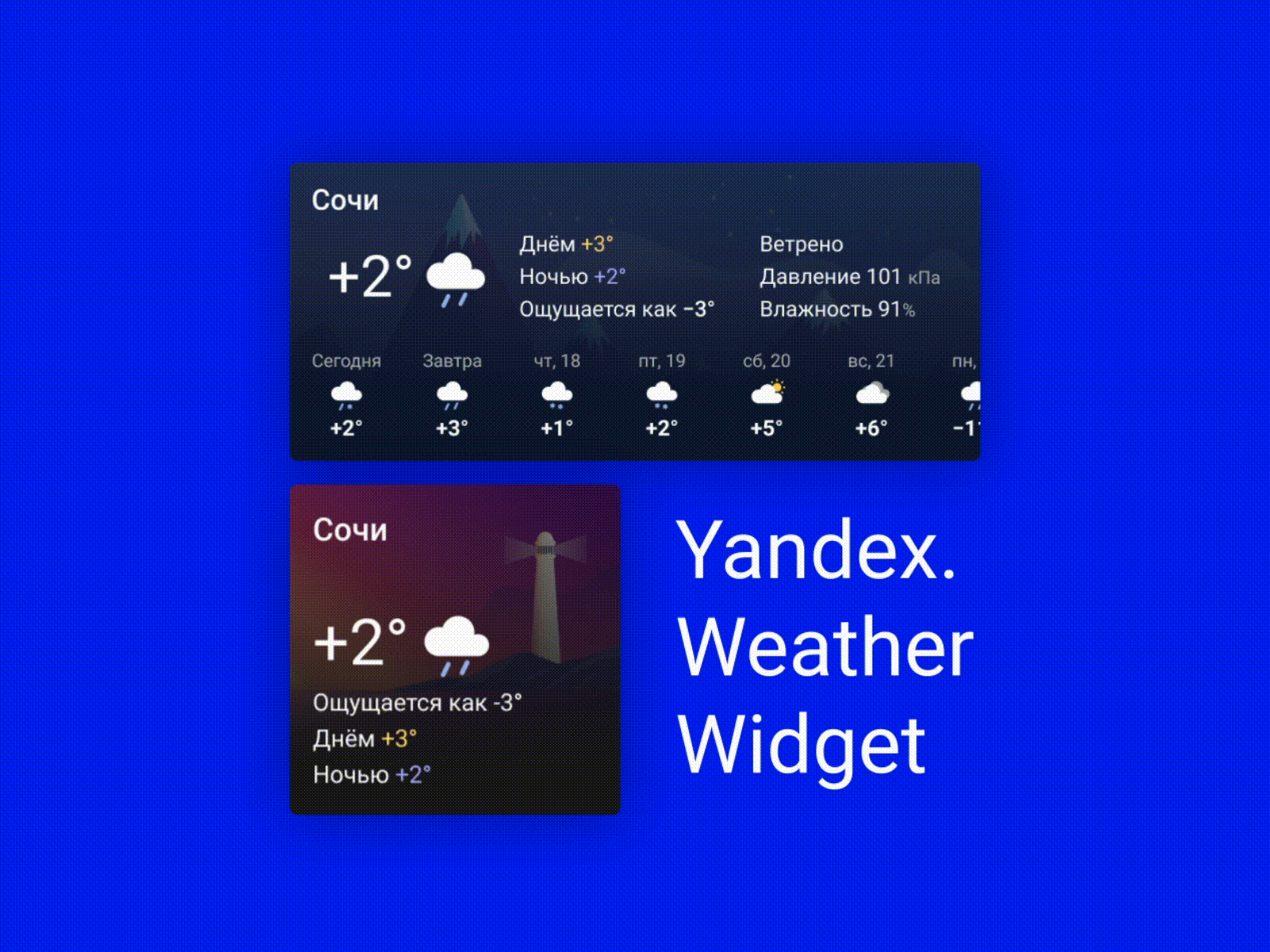 Weather Widget for android