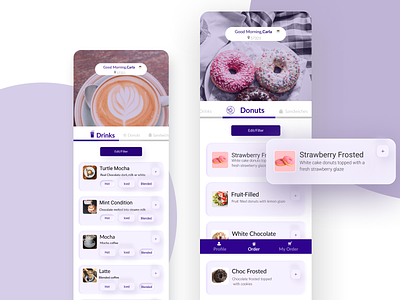 Donuts Ordering app application colors design designer illustraion mobile moclups moclups ordering system ui ui ux ui design ui guidlines ui guidlines ux uxdesign