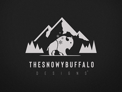 TheSnowyBuffalo Brand Identity Refresh branding design icon identity illustration illustrator lettering logo type typography