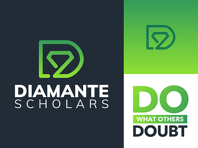 Branding: Diamante Scholars brand design logo