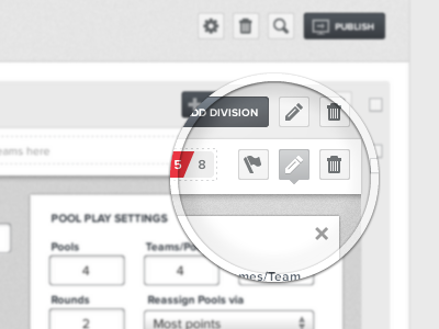 Toolbar buttons edit icons interface toolbar zoom
