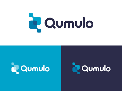 Qumulo Logo logo logo design