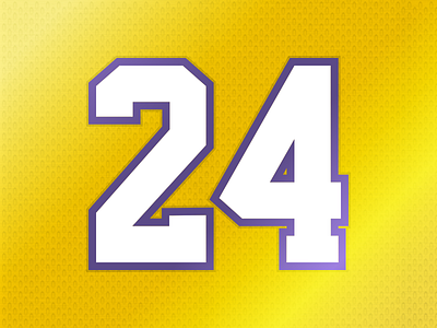 24 lakers jersey