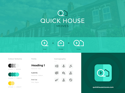 Quick House Moves - Branding