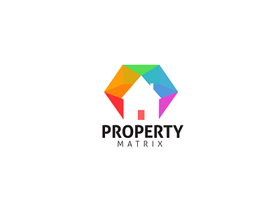 Logo Property Matrix design illustration logo logo design typogaphy
